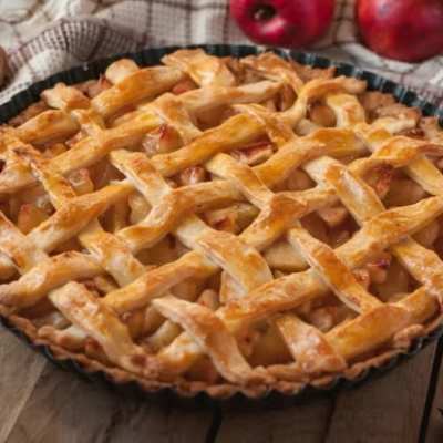 Torta de Maçã Fit: Sabor de Infância com Nutrição de Verdade